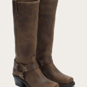 Tall Frye Harness Boots
